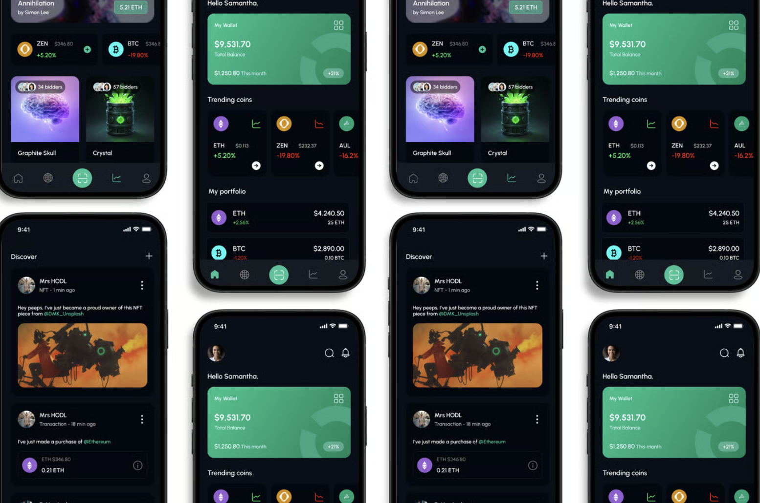 Crypto UI Kit